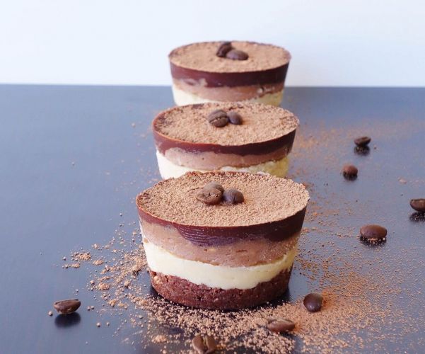 Tiramisú vegano