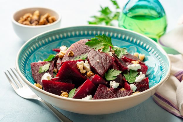 Ensalada de remolacha y queso