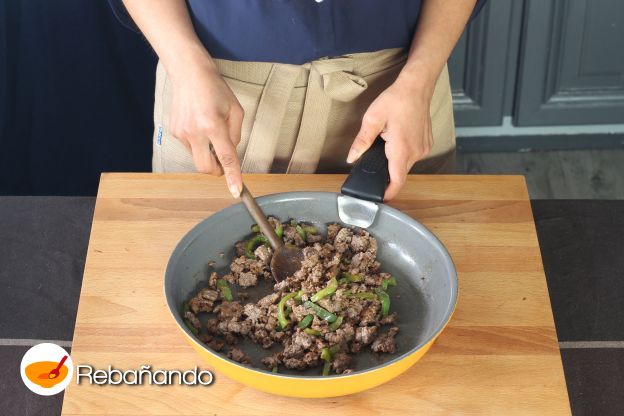 Preparación del relleno