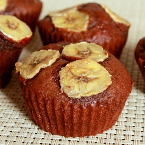 Muffins choco-banana