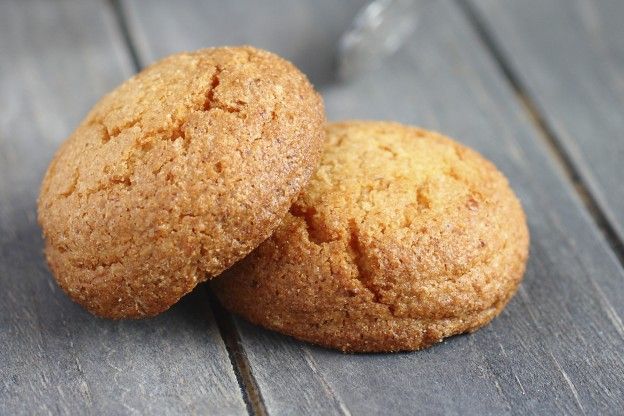 Cookies crujientes de naranja