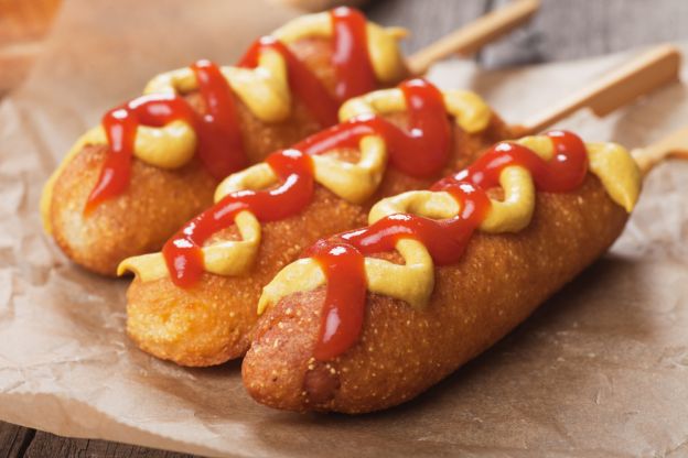 Corn dogs