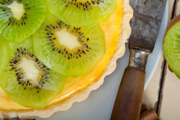 Tarta de kiwi