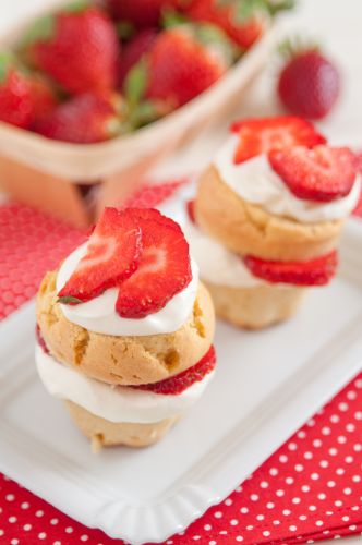 Shortcake de fresas