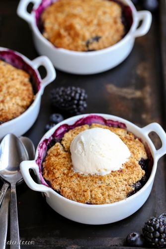 Crumble de moras