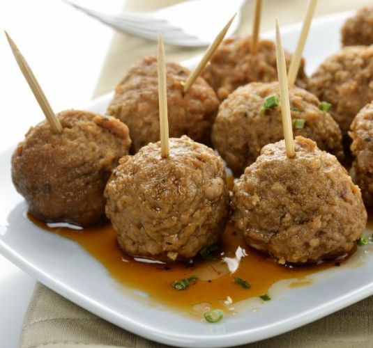 Albóndigas con un toque de queso