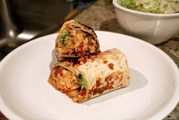 MÉXICO - Burritos de pollo