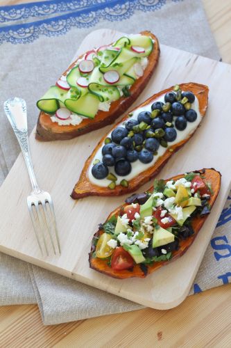 Tostadas de batata