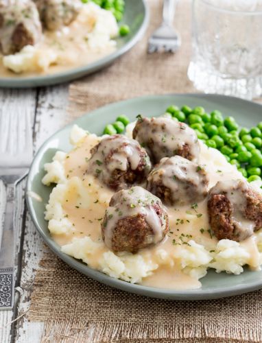 Super easy Swedish meatballs