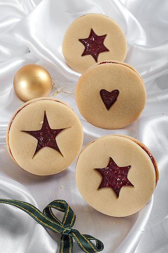 Galletas navideñas rellenas