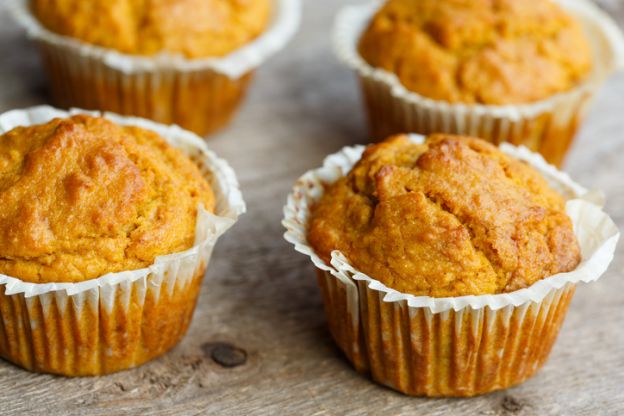 Muffins de turrón Suchard con galletas