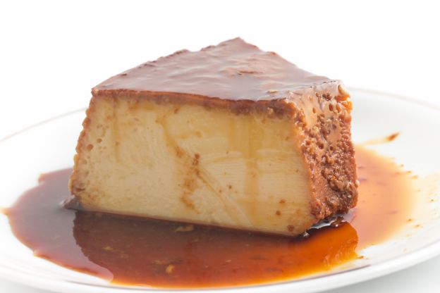 Flan de ambrosía