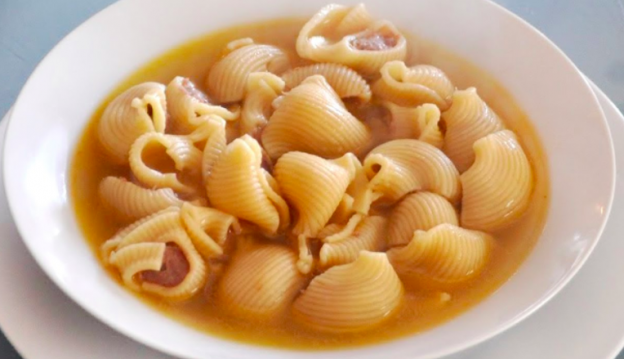 14.- sopa de galets