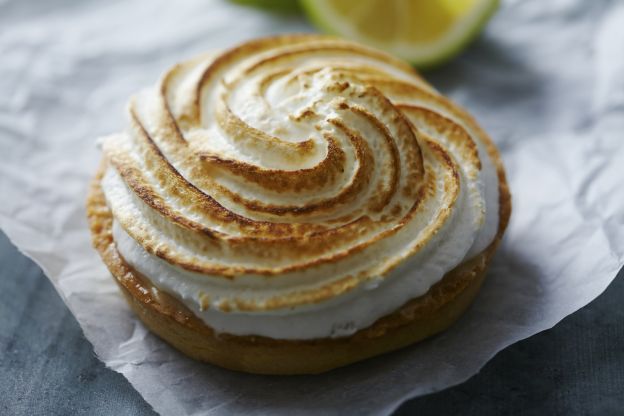 Tarta de merengue y limón