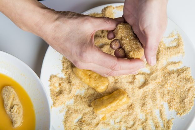 No usar la técnica adecuada para hacer cada croqueta