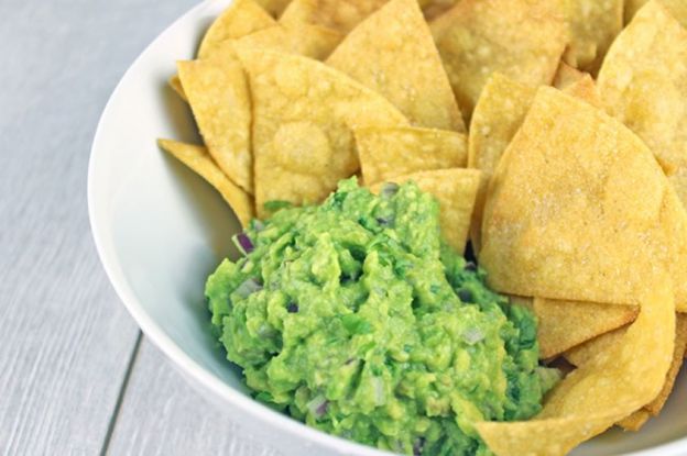 Chips con guacamole