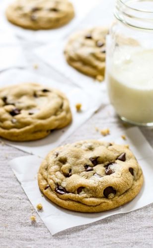 Cookies con chispas de chocolate