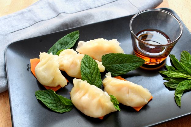 Gyoza de gambas o camarón