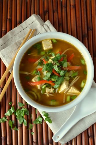 Ramen con tofu