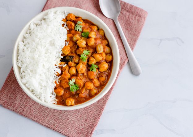 Garbanzos al curry