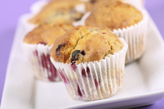 Muffins sin azúcar y sin harina