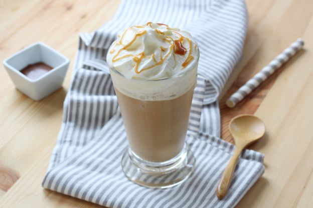 Frappucino con caramelo