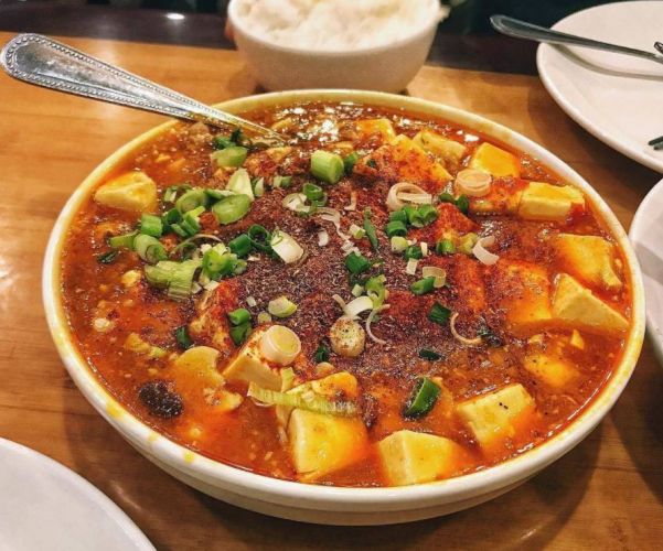 Sopa de tofu y verduras