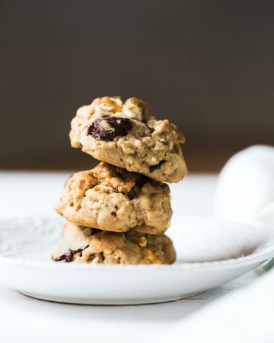 Galletas de avena y pepitas de chocolate negro