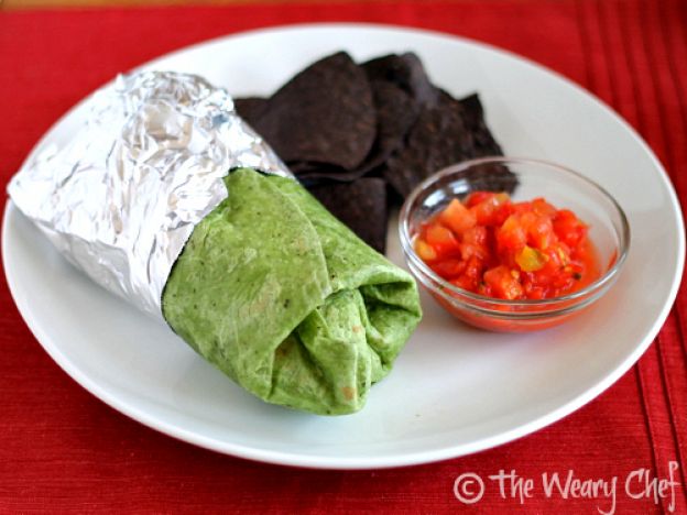 Burritos con palitos de pescado