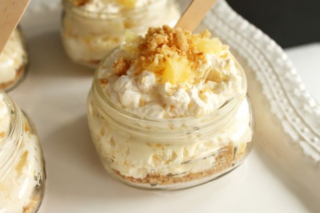 Cheesecake de piña