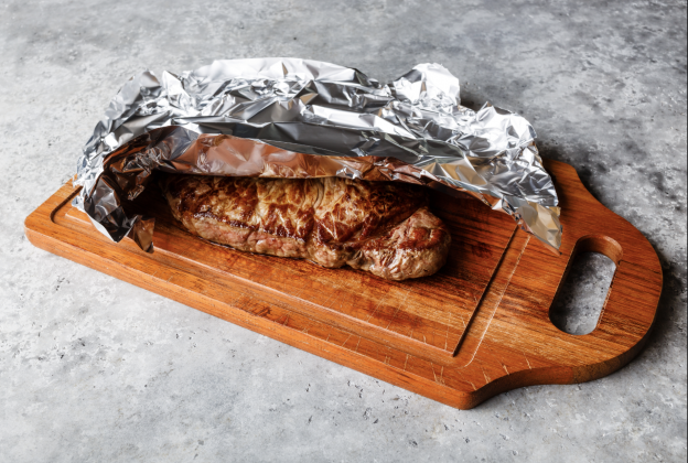 Dejar reposar la carne después de la cocción