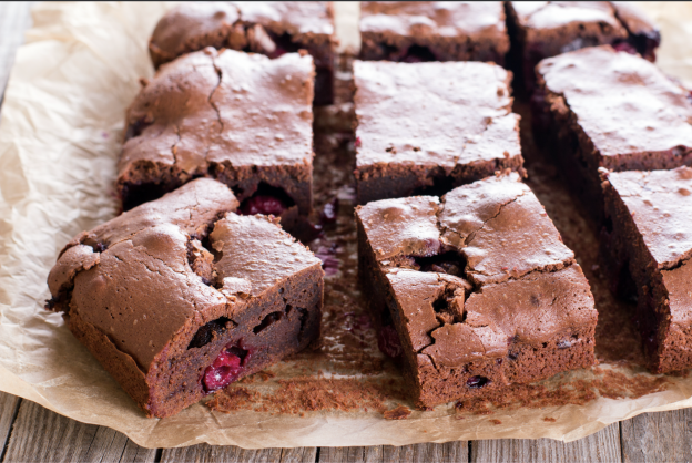 Brownie de cereza