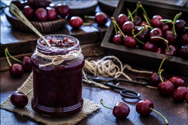 Mermelada de cereza