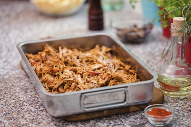 Pulled pork a la sureña