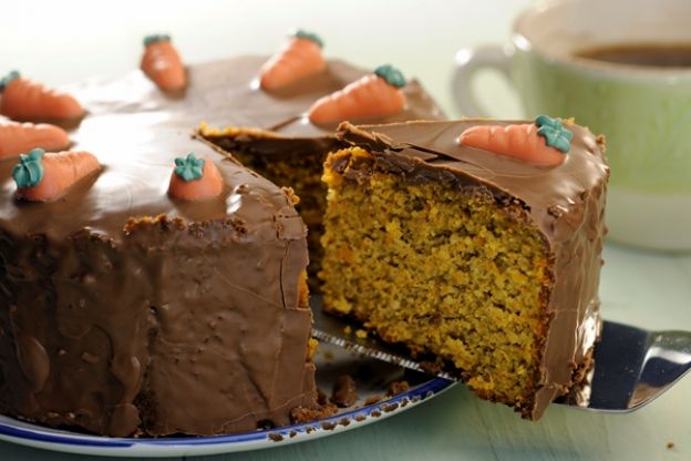 Carrot cake con harina de almendras