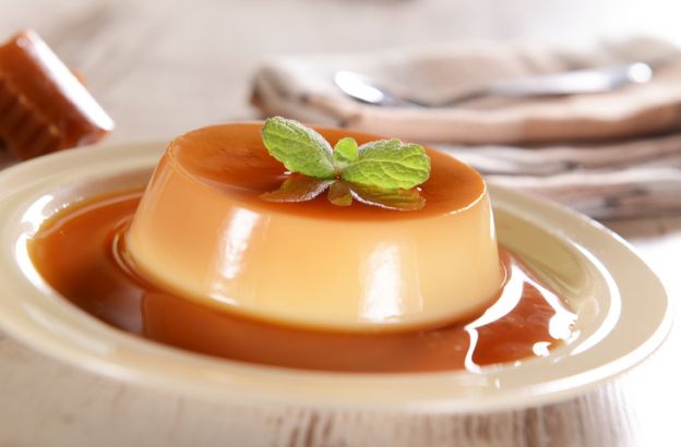 Flan de yogur