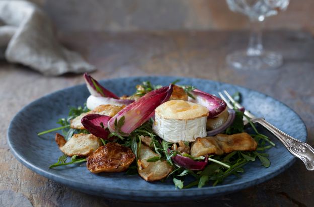 Ensalada de alcachofas de Jerusalén