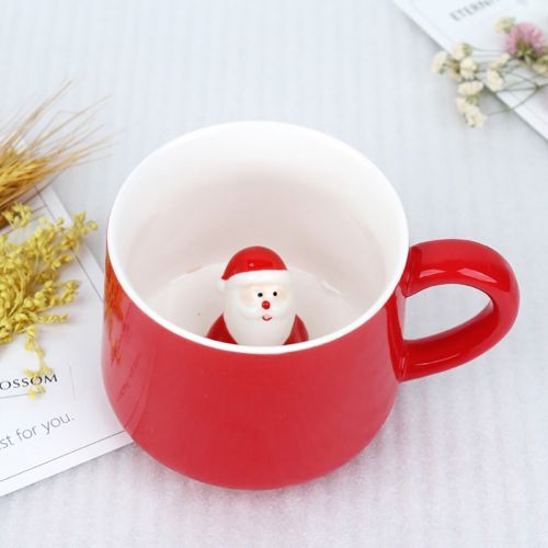 Una divertida taza de Santa Claus