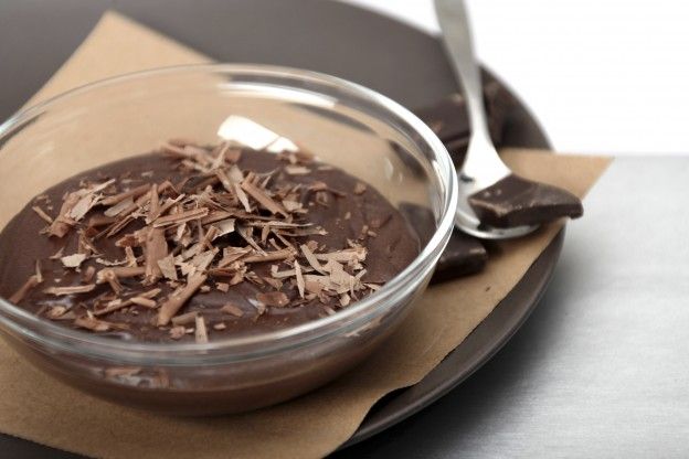 Mousse de chocolate triple