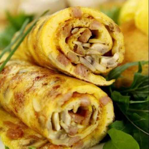 Rollitos de tortilla