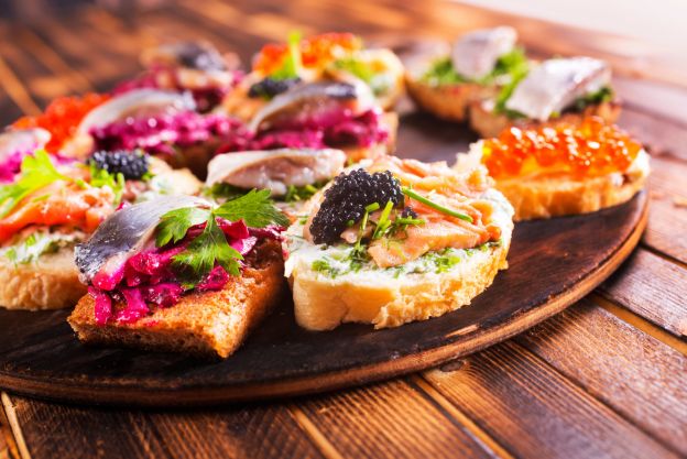 Tostadas de aperitivo