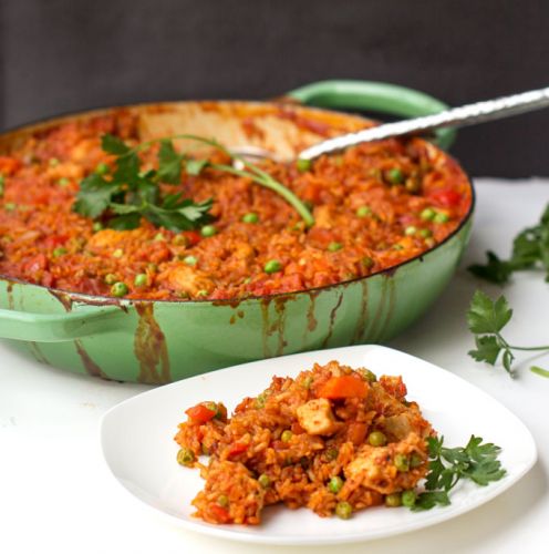 ÁFRICA OCCIDENTAL - Arroz Jollof con pollo