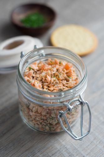 Tapitas de bacalao y salmón