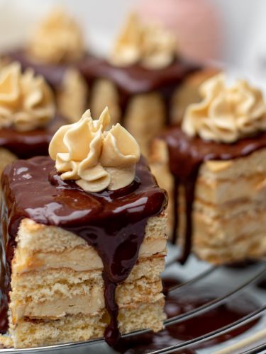 Tarta de dulce de leche