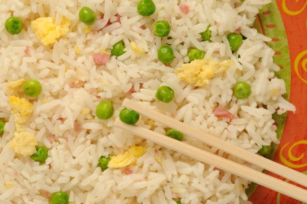 China: arroz tres delicias