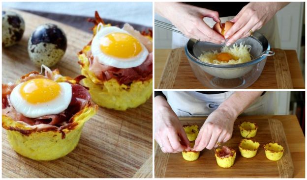 Cómo preparar nidos de patatas con huevo paso a paso