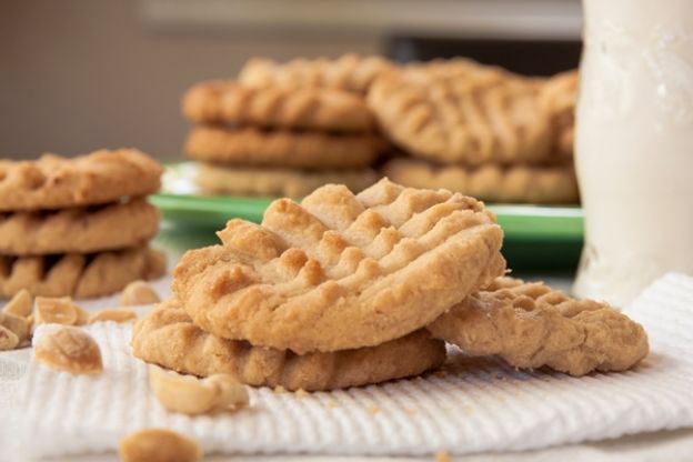 Cookies de Nutella y mantequilla de maní