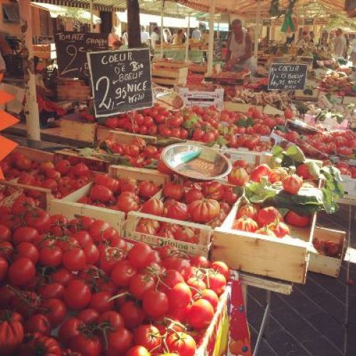 Cours Saleya - Niza, Francia