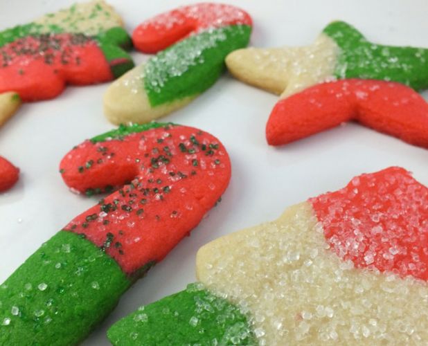 Galletas navideñas marmoladas