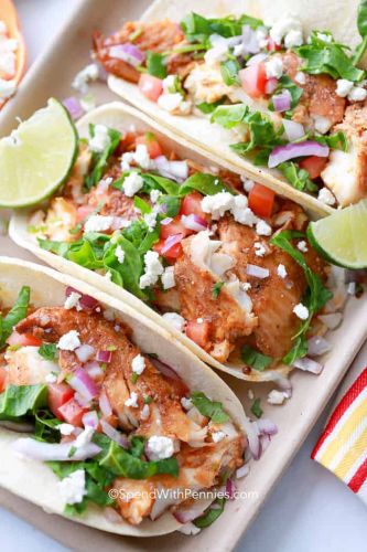 Tacos de pescado